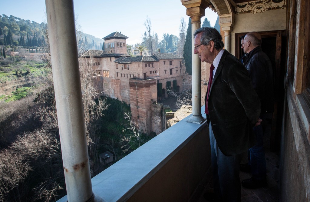 Rafael Moneo en su visita a la Alhambra (01.02.2013)