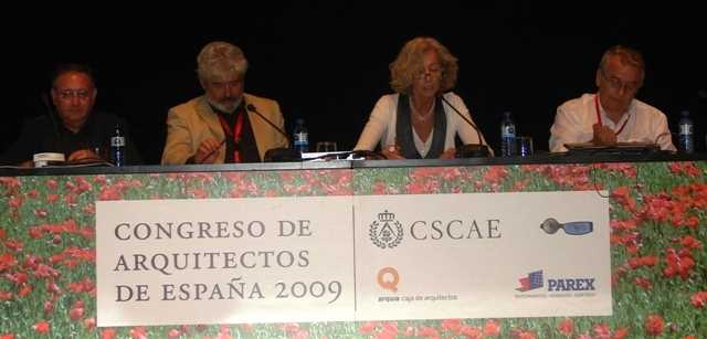 Emilio Herrera, Manuel Casabella, Paloma Sobrini y Francisco Peña./ Archivo GR 