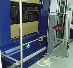 Metro accesible.