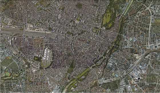 Munich. FUENTE: Google Earth