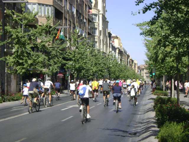 Marcha Ciclista por Granada el domingo 23 de septiembre