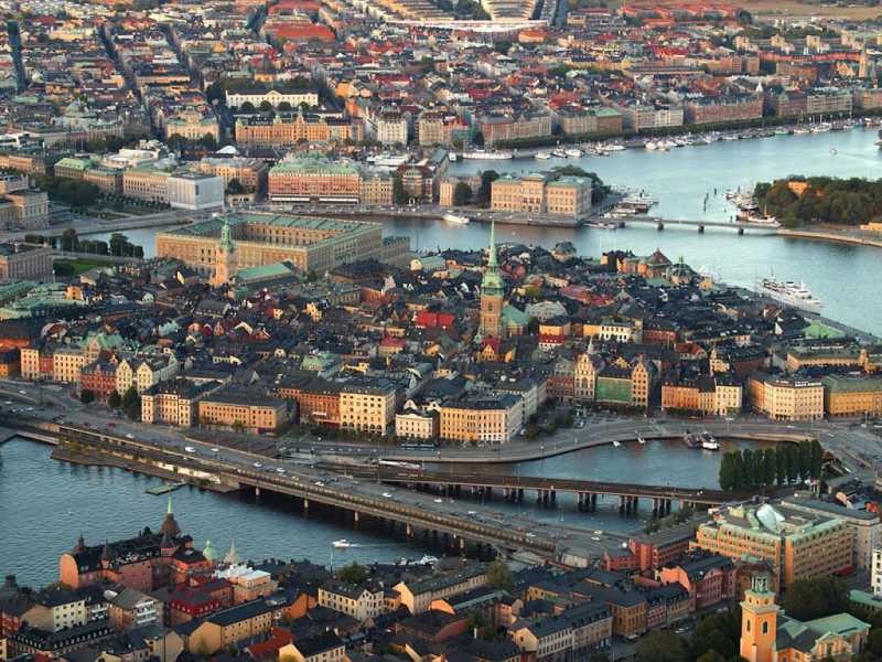 Estocolmo. Vista aerea. FUENTE: portalviajar.com