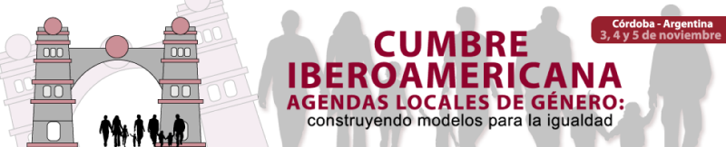 Cartel anunciador de la I CUmbre celebrada en Cordoba, Argentina. FUENTE: uimunicipalistas.org