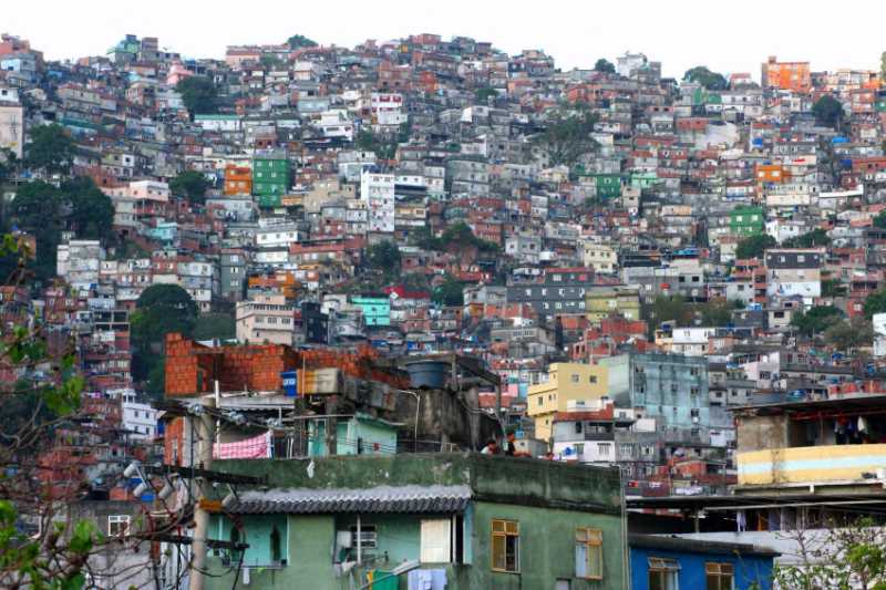 Favelas en Brasil. Fuente: Iniciativa Latinoamericana del Paisaje