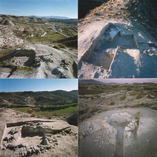 Yacimiento de la Necrópolis Iberica de Tútugi. Fuente: Elaboración propia.