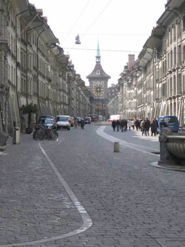 Berna, callle de la Ciudad Vieja. Fuente: Panoramio.com