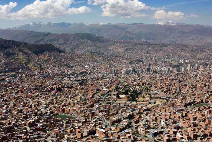 Vista de La Paz, Bolivia. Fuente: uncambiodeaires.com