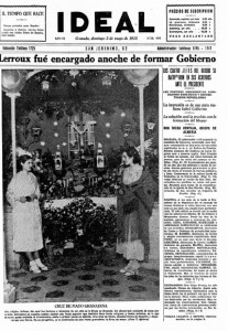 Día de la cruz en Granada, 1935